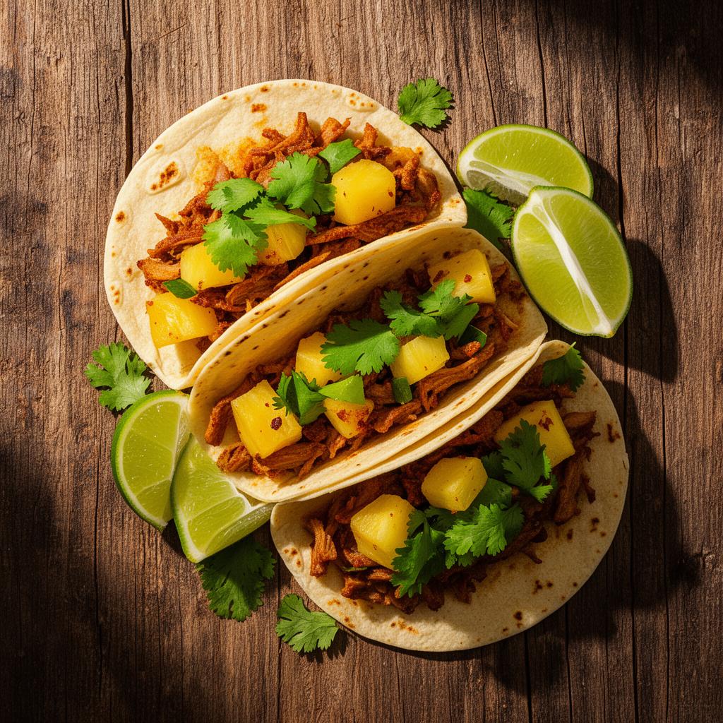 Tacos Al Pastor en La Burrada